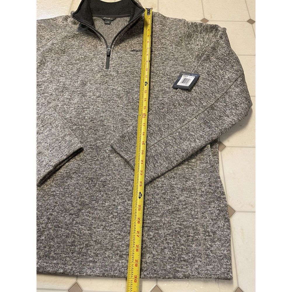 Eddie Bauer Fleece Sweater Quarter Zip Men's Size 2XL Hiking Outdoors - Picture 8 of 11
